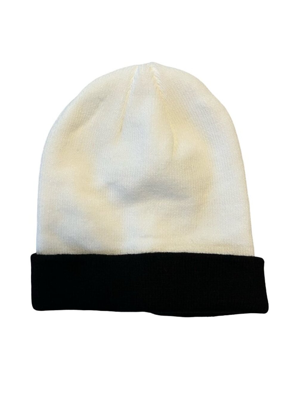 Disney Nightmare Before Christmas Beanie Hat Black White Knit Jack Skellington G